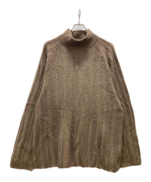 TODAYFUL（トゥデイフル）TODAYFUL (トゥデイフル) Highneck Mohair Knit ブラウン サイズ:Fの古着・服飾アイテム