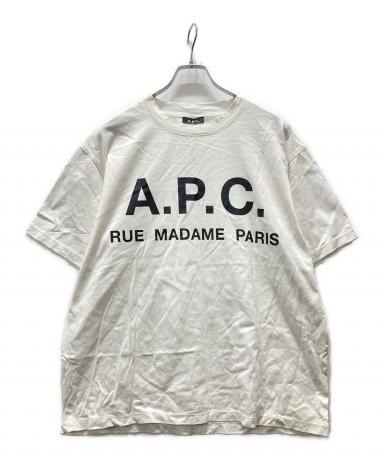 A.P.C EDIFICE別注 オーバーサイズ ロゴプリント Tシャツ EDIFICE 