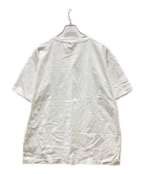 A.P.C.（アーペーセー）A.P.C. (アーペーセー) EDIFICE (エディフィス) 別注 オーバーサイズ ロゴプリント Tシャツ ホワイト サイズ:Lの古着・服飾アイテム