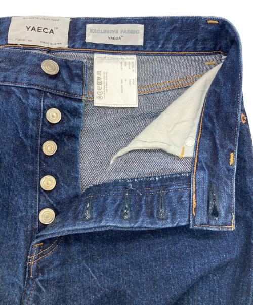 YAECA（ヤエカ）YAECA (ヤエカ) DENIM PANTS STRAIGHT インディゴ サイズ:W29の古着・服飾アイテム
