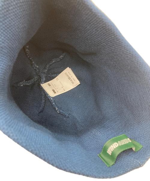 WIND AND SEA（ウィンダンシー）WIND AND SEA (ウィンダンシー) ニット帽 ブルー サイズ:Fの古着・服飾アイテム