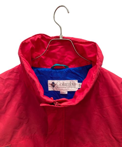 Columbia（コロンビア）Columbia (コロンビア) ナイロンジャケット レッド サイズ:XLの古着・服飾アイテム