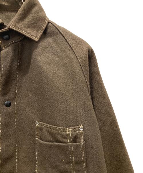 Hermosa work clothing（Hermosa work clothing）Hermosa work clothing (Hermosa work clothing) USA製カバーオール ブラウン サイズ:Sの古着・服飾アイテム