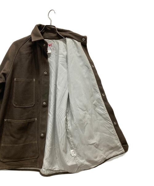 Hermosa work clothing（Hermosa work clothing）Hermosa work clothing (Hermosa work clothing) USA製カバーオール ブラウン サイズ:Sの古着・服飾アイテム