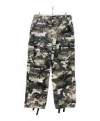 stussyステューシー）の古着「Ripstop Military Cargo」｜グレー