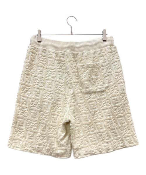 FENDI（フェンディ）FENDI (フェンディ) パイル地バミューダショーツ / Bermuda Shorts ベージュ サイズ:50の古着・服飾アイテム