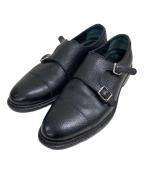 Jalan Sriwijaya×BEAMS Lightsジャランスリウァヤ×ビームスライト）の古着「ダブルモンクシューズ」｜ブラック