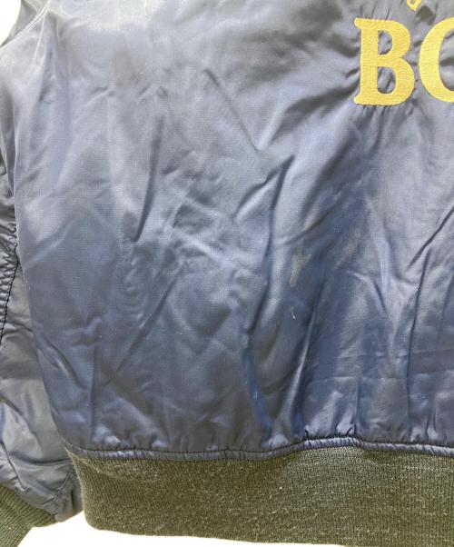 BOSS（ボス）BOSS (ボス) MA-1 ボスジャン ネイビー サイズ:不明の古着・服飾アイテム