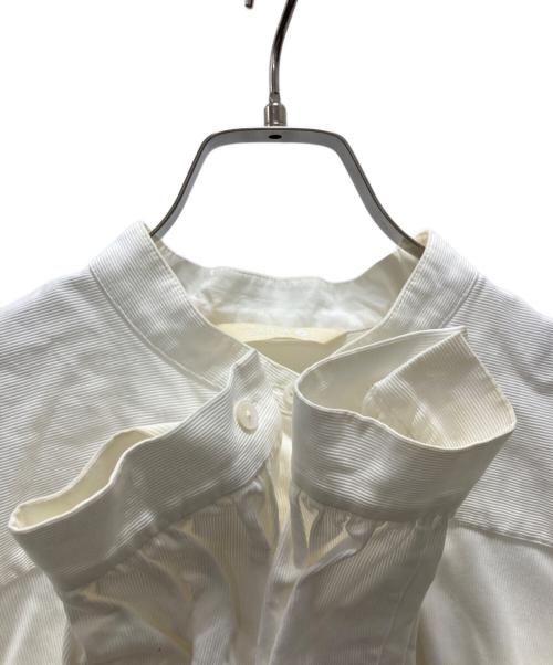 BACCA（バッカ）BACCA (バッカ) コットンピケシャツドレス ホワイト サイズ:Sの古着・服飾アイテム