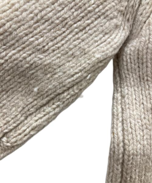 MADISON BLUE（マディソンブルー）MADISON BLUE (マディソンブルー) ハーフスリーブニット ベージュ サイズ:00の古着・服飾アイテム