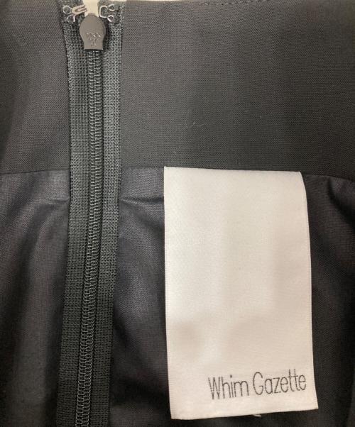 Whim Gazette（ウィムガゼット）Whim Gazette (ウィムガゼット) チュールキリカエスカート ブラック サイズ:Mの古着・服飾アイテム