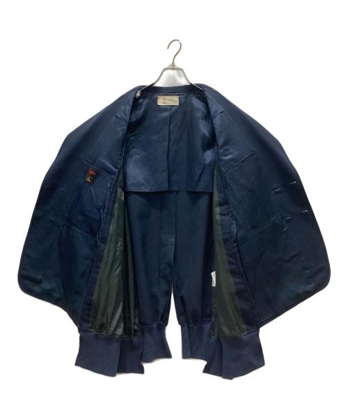 77circa（ナナナナサーカ）77circa (ナナナナサーカ) リメイク金釦ジャケット/REMAKE BLAZER ネイビー サイズ:不明の古着・服飾アイテム