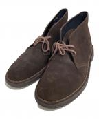 CLARKSクラークス）の古着「デザートブーツ」｜ブラウン