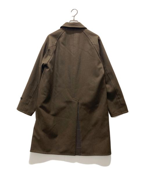 BEAUTY&YOUTH（ビューティーアンドユース）BEAUTY&YOUTH (ビューティーアンドユース) リバーシブルステンカラーコート ブラウン サイズ:Mの古着・服飾アイテム