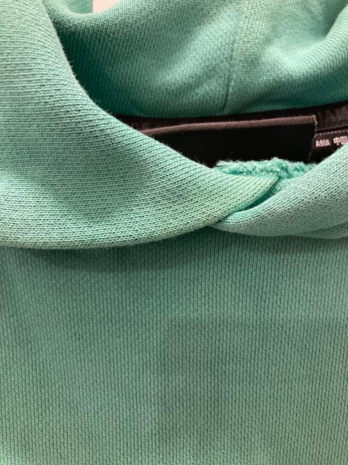 NIKE（ナイキ）NIKE (ナイキ) Pharrell Williams (ファレルウィリアムス) プルオーバーパーカー 黄緑 サイズ:Mの古着・服飾アイテム