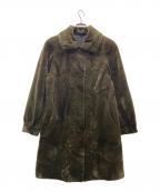 SAGA MINKサガミンク）の古着「サガシルバー シェアードミンクコート」｜ブラウン