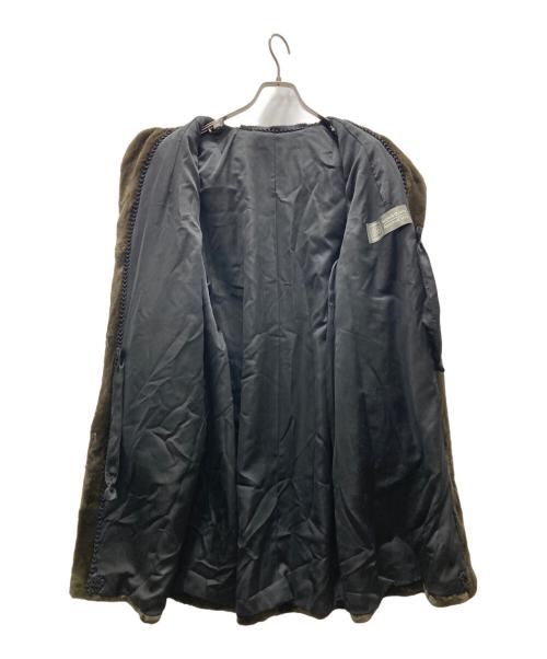 SAGA MINK（サガミンク）SAGA MINK (サガミンク) サガシルバー シェアードミンクコート ブラウン サイズ:サイズ表記無しの古着・服飾アイテム