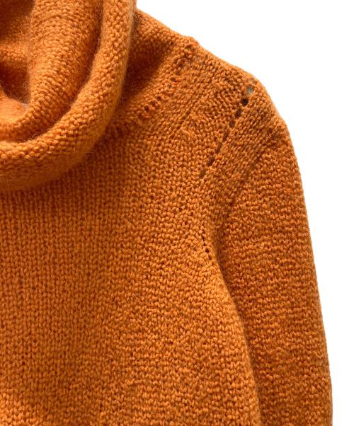 DRIES VAN NOTEN（ドリスヴァンノッテン）DRIES VAN NOTEN (ドリスヴァンノッテン) モヘア混ニット オレンジ サイズ:Mの古着・服飾アイテム