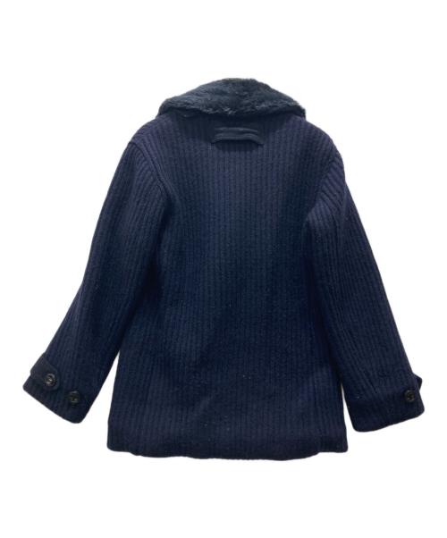 BLUE BLUE（ブルーブルー）BLUE BLUE (ブルーブルー) ニットジャケット ネイビー サイズ:1の古着・服飾アイテム