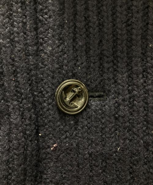 BLUE BLUE（ブルーブルー）BLUE BLUE (ブルーブルー) ニットジャケット ネイビー サイズ:1の古着・服飾アイテム