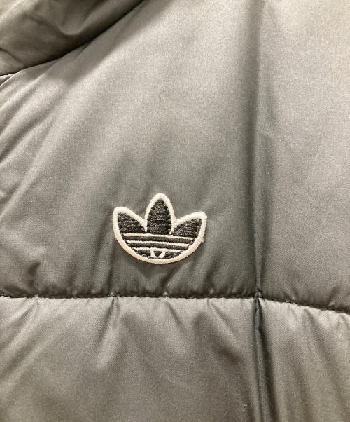 adidas（アディダス）adidas (アディダス) スリムフィットダウンジャケット ブラック サイズ:Lの古着・服飾アイテム
