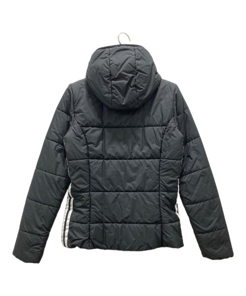 adidas（アディダス）adidas (アディダス) スリムフィットダウンジャケット ブラック サイズ:Lの古着・服飾アイテム