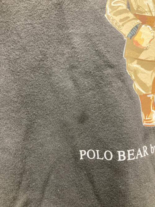 POLO RALPH LAUREN（ポロ・ラルフローレン）POLO RALPH LAUREN (ポロ・ラルフローレン) ポロベアスウェット ブラック サイズ:Sの古着・服飾アイテム