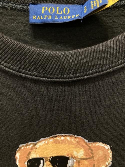 POLO RALPH LAUREN（ポロ・ラルフローレン）POLO RALPH LAUREN (ポロ・ラルフローレン) ポロベアスウェット ブラック サイズ:Sの古着・服飾アイテム