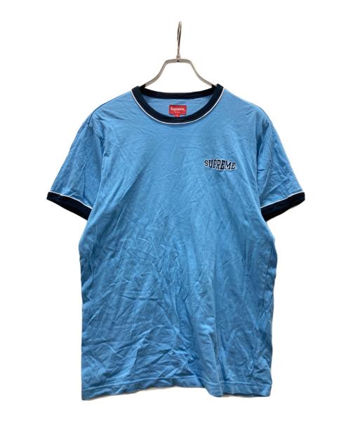 SUPREME（シュプリーム）SUPREME (シュプリーム) パイピングリンガーTシャツ スカイブルー サイズ:Sの古着・服飾アイテム