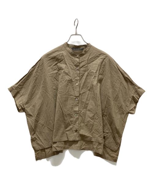 mizuiro-ind（ミズイロインド）mizuiro-ind (ミズイロインド) リネン混シャツ ベージュ サイズ:表記無しの古着・服飾アイテム