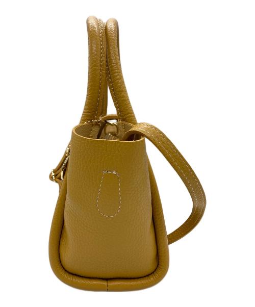 LAURA DI MAGGIO（ローラディマジオ）LAURA DI MAGGIO (ローラディマジオ) 2WAYショルダーバッグ イエローの古着・服飾アイテム
