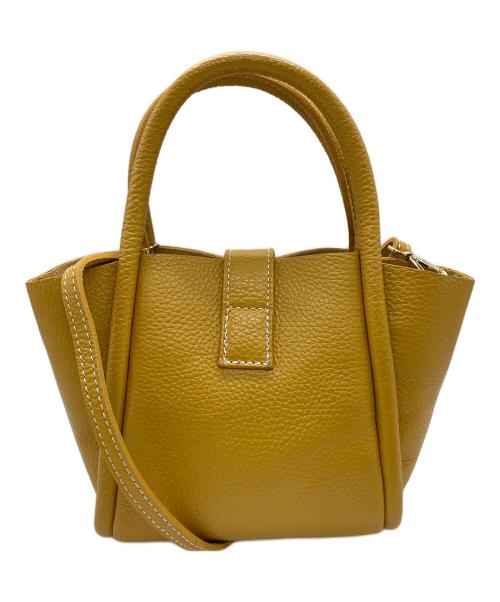 LAURA DI MAGGIO（ローラディマジオ）LAURA DI MAGGIO (ローラディマジオ) 2WAYショルダーバッグ イエローの古着・服飾アイテム