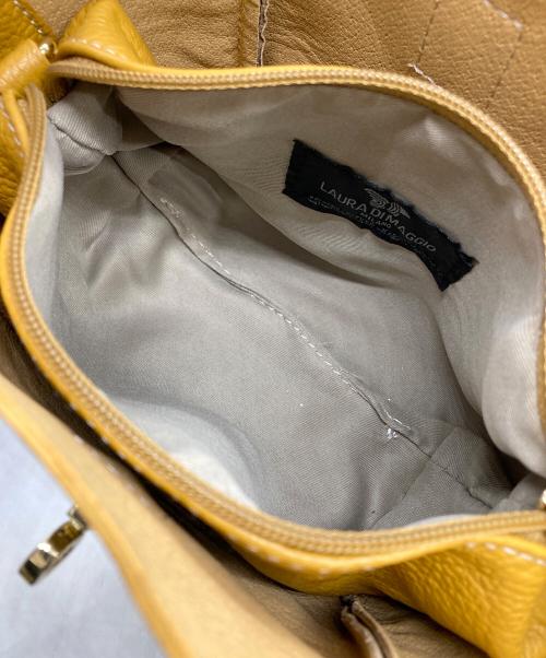 LAURA DI MAGGIO（ローラディマジオ）LAURA DI MAGGIO (ローラディマジオ) 2WAYショルダーバッグ イエローの古着・服飾アイテム
