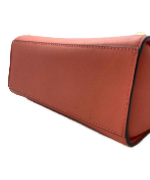 MICHAEL MICHAEL KORS（マイケル マイケルコース）MICHAEL MICHAEL KORS (マイケル マイケルコース) スタッズショルダーバッグ レッドの古着・服飾アイテム