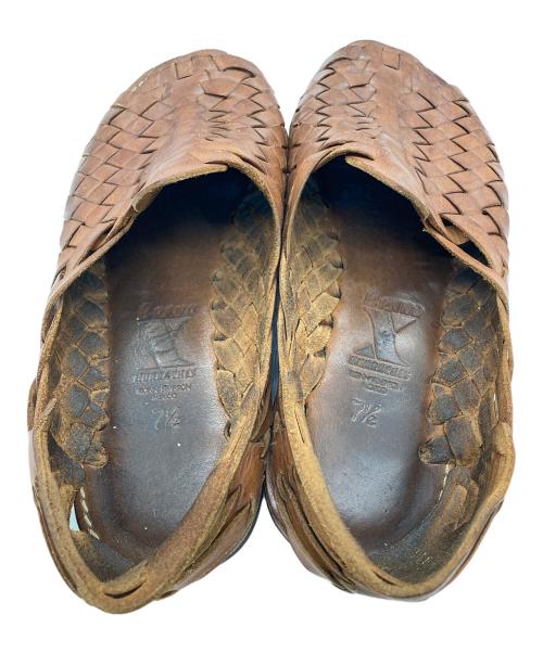 brandX（brandX）brandX (brandX) レザーサンダル ブラウン サイズ:7 1/2の古着・服飾アイテム