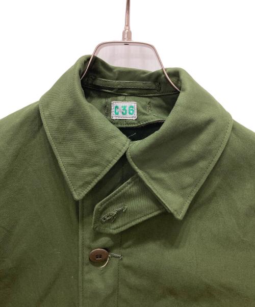 Swedish Army（スウェーデン軍）Swedish Army (スウェーデン軍) M-59 FIELD COAT オリーブ サイズ:C36の古着・服飾アイテム
