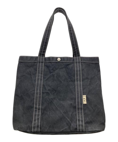 日乃本帆布（ヒノモトハンプ）日乃本帆布 (ヒノモトハンプ) ハンドバッグ ネイビーの古着・服飾アイテム