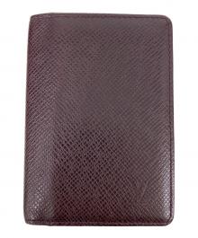LOUIS VUITTON（ルイ ヴィトン）の古着「タイガ オーガナイザードゥポッシュ」｜レッド