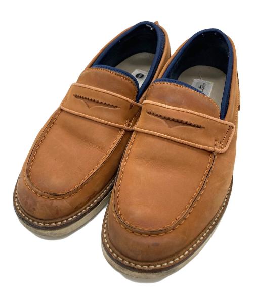 LACOSTE（ラコステ）LACOSTE (ラコステ) コインローファー ブラウン サイズ:UK 6.5の古着・服飾アイテム