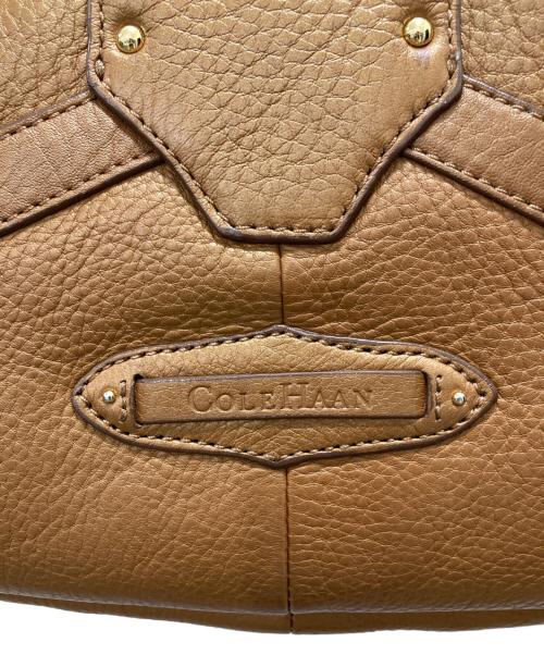COLE HAAN（コールハーン）COLE HAAN (コールハーン) レザーバッグ ブラウンの古着・服飾アイテム