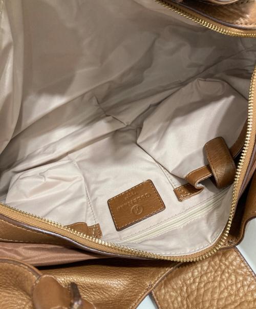 COLE HAAN（コールハーン）COLE HAAN (コールハーン) レザーバッグ ブラウンの古着・服飾アイテム