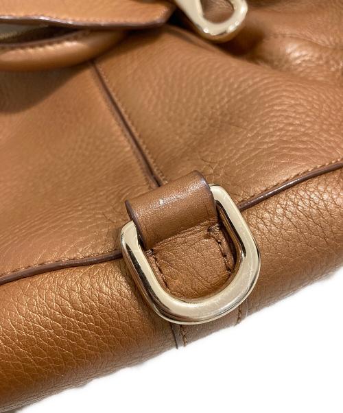 COLE HAAN（コールハーン）COLE HAAN (コールハーン) レザーバッグ ブラウンの古着・服飾アイテム