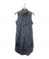 HELMUT LANG（ヘルムートラング）の古着「シアーシャツワンピース」｜ネイビー