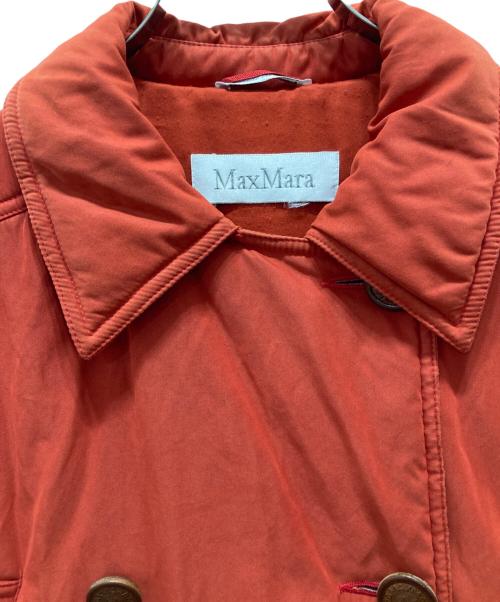 MaxMara（マックスマーラ）MaxMara (マックスマーラ) 中綿トレンチコート レッド サイズ:Mの古着・服飾アイテム
