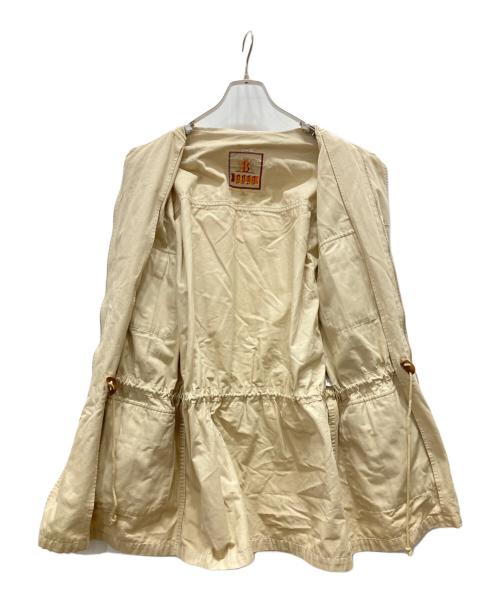 BARACUTA（バラクータ）BARACUTA (バラクータ) ミドル丈サファリコート ベージュ サイズ:Lの古着・服飾アイテム