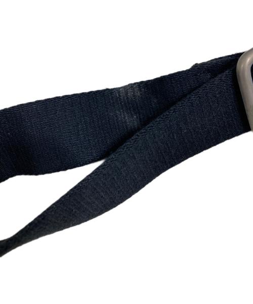 IL BISONTE（イル ビゾンテ）IL BISONTE (イル ビゾンテ) レザーショルダーバッグ ブラックの古着・服飾アイテム