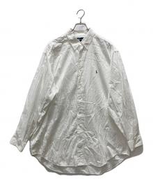 RALPH LAUREN（ラルフローレン）の古着「90sボタンダウンシャツ」｜ホワイト