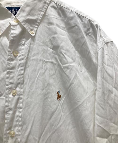 RALPH LAUREN（ラルフローレン）RALPH LAUREN (ラルフローレン) 90sボタンダウンシャツ ホワイト サイズ:1の古着・服飾アイテム