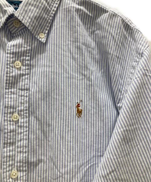 RALPH LAUREN（ラルフローレン）RALPH LAUREN (ラルフローレン) ストライプシャツ ネイビー サイズ:XLの古着・服飾アイテム
