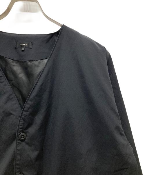 BEAMS（ビームス）BEAMS (ビームス) テックカーディガン ブラック サイズ:Mの古着・服飾アイテム